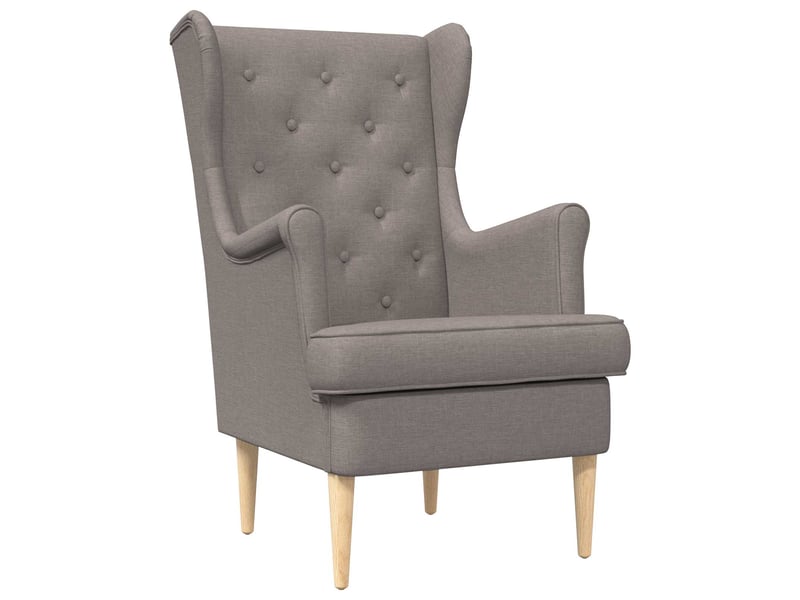  Vidaxl fauteuil taupe tissu  - Conforama A