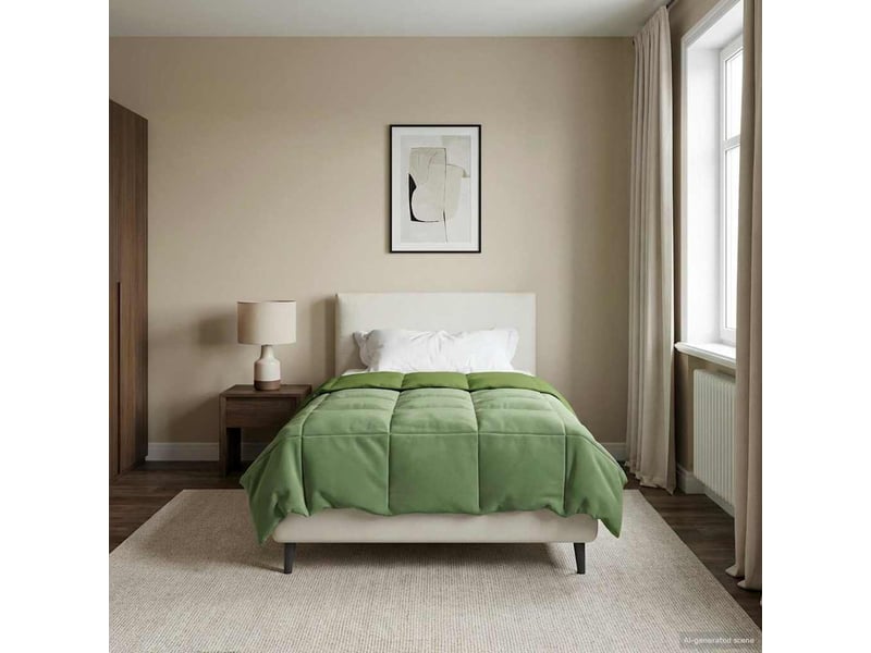  Duvet d'hiver - couette 135 x 200 cm hiver - couette microfibre (100% polyester)  - Conforama D