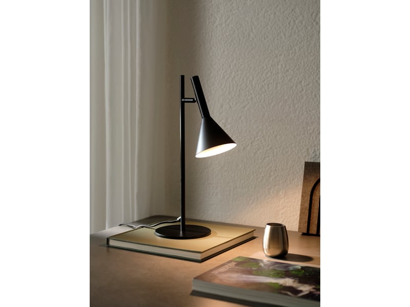  Lampe à poser kelvis métal noir , h. 42 - ip20 - gu10 nordlux intérieur 2612765003 - Conforama B