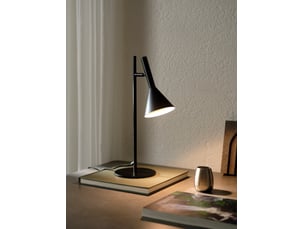 Lampe à poser kelvis  métal noir ,  h. 42 - ip20 - gu10  nordlux intérieur