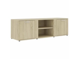 Meuble tv coloris marron 120 cm <strong></strong>  <strong></strong>