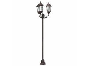 Lumière de jardin vintage design extérieur éclairage efficace 57 x 49 x 241 cm en aluminium bronze 02_0058415