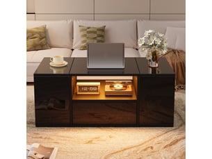 Table basse  coloris noir <strong></strong> <strong></strong>