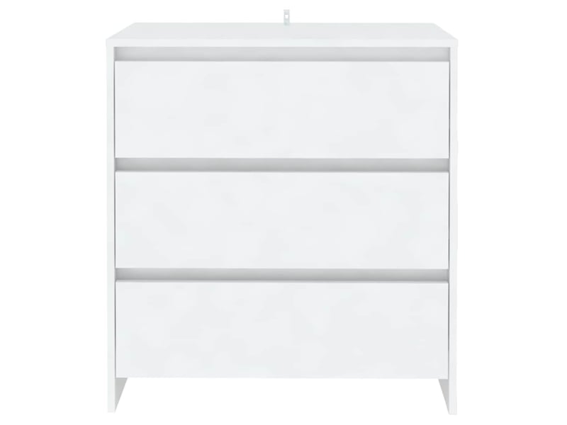  Buffet - bahut - meuble de rangement blanc 70x41x75 cm bois d'ingénierie  - Conforama C
