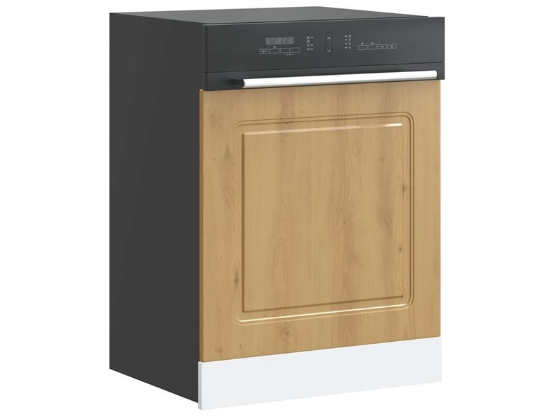  Panneau de lave-vaisselle kalmar chêne artisanal 60x1,5x57cm  - Conforama B