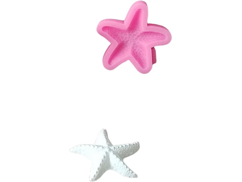  Moules en silicone en forme d'étoile de mer pour la fabrication de savon sur le thème des créatures marines et gypse pour la décoration de la maison NO Commercial reference - Conforama A