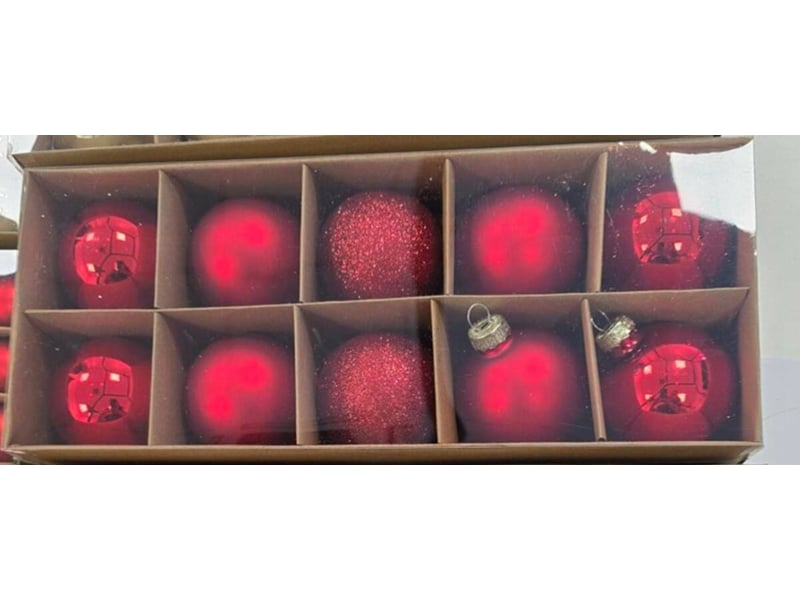  Bdn verre kit x10 rouge 60mm  - Conforama A