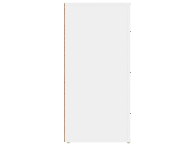 Buffet - bahut - meuble de rangement blanc 40x33x70 cm bois d'ingénierie  - Conforama E