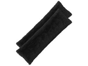 Coussin avec oreiller, coussin décoratifs heerlen noir 40 x 145 cm fleece pv cf50969