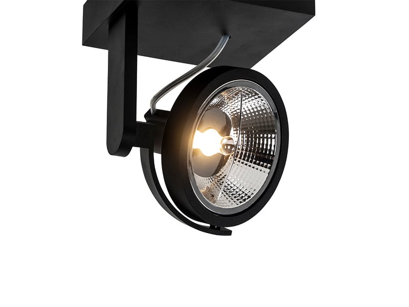  Spot moderne noir - master 111  - Conforama B