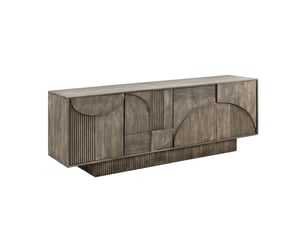 Buffet 4 porte(s) <strong>MEUBLORAMA</strong> <strong></strong> - 170 cm coloris gris