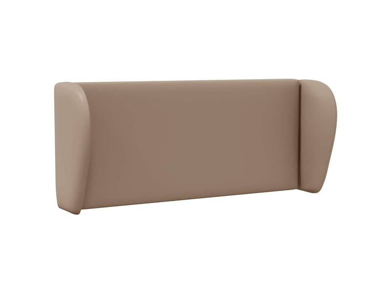  Oreille de tête de lit | coussin de tête de lit tan 40 x 23 x 6 cm pvc  - Conforama D