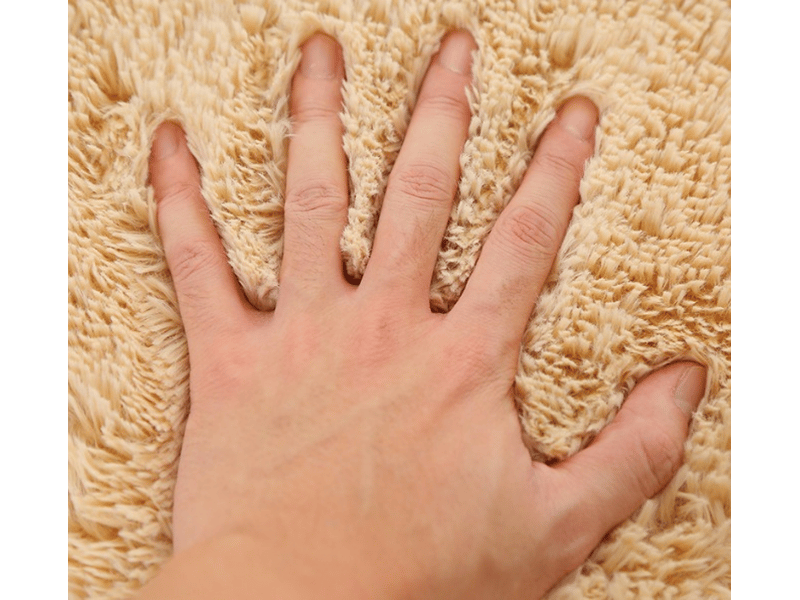  Tapis à poils longs noir salle de bain wc trois pièces tapis de sol wc absorbant et antidérapant tapis de toilette trois pièces ensemble: 50 * 80cm +  - Conforama C