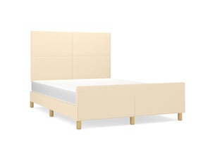 Lit 2 places 140x190 cm <strong></strong>  <strong></strong> coloris beige
