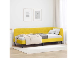 Lit simple 80x200 cm    coloris jaune