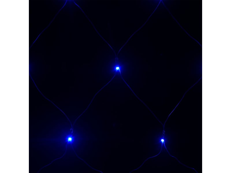  Filet lumineux bleu de noël 3x3 m 306 led intérieurextérieur  - Conforama E