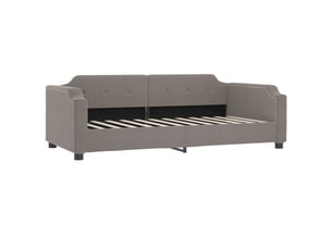 Lit simple 80x200 cm    coloris taupe