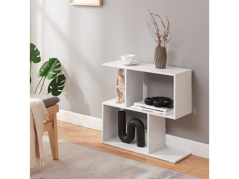 Table d'appoint koxjö 57 x 60 x 20 cm blanc [en.casa] Koxjö - Conforama D
