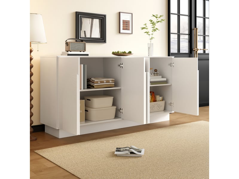 Lit canapé capitonné en velours doux rose et blanc crème 90x190 cm avec deux tiroirs et barrières, lit multifonction sans matelas  - Conforama E
