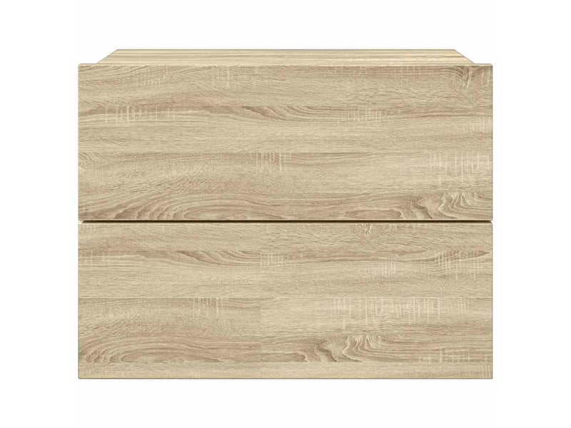  Table de chevet - cabinet de chevet - table de nuit chêne sonoma 40x30x30 cm bois d'ingénierie  - Conforama B