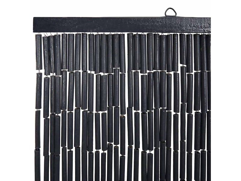  Rideau anti-insectes, moustiquaire gris foncé 90x220 cm bambou cf43482  - Conforama D