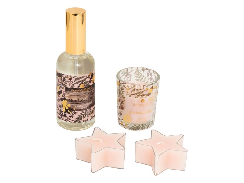  Coff spray + bougie pfm sapin  - Conforama A