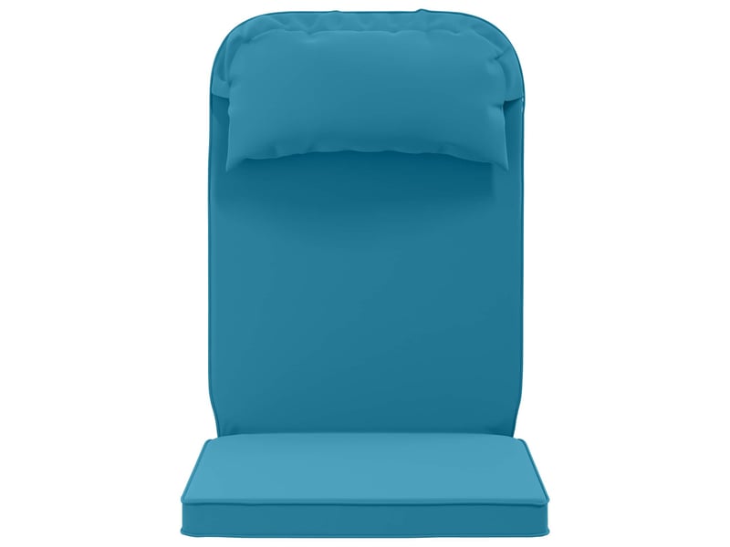  Coussin de transat ensoleillé, coussin pour bain de soleil 100 % polyester bleu clair cf55990  - Conforama D