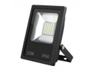 Fabrilamp dacita projecteur led extérieur 10 w, 900 lm, 6500 k, ip66, noir