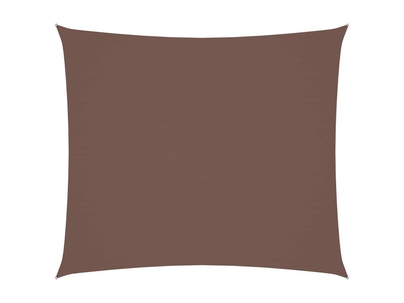  Voile de parasol - voile d'ombrage tissu oxford rectangulaire 2x2,5 m marron  - Conforama A