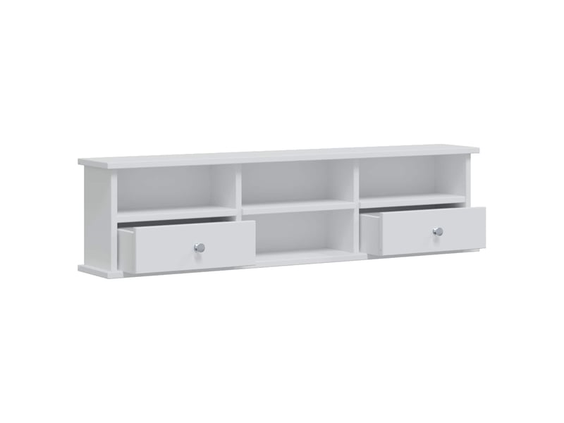  Ensemble de coiffeuse fauske 2 pcs blanc 100x50x103,5 cm  - Conforama D