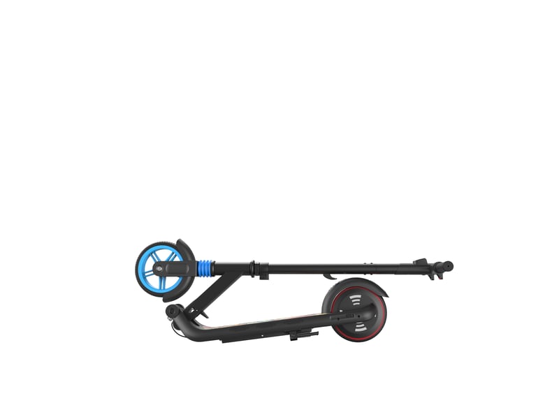 Trottinette électrique enfant kiddowe k2, 12km, pneus pleins 6,5, noir - Conforama D
