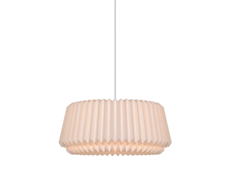  Abat-jour belloy 50 papier blanc , h. 22 - ip20 nordlux intérieur 2612153201 - Conforama A