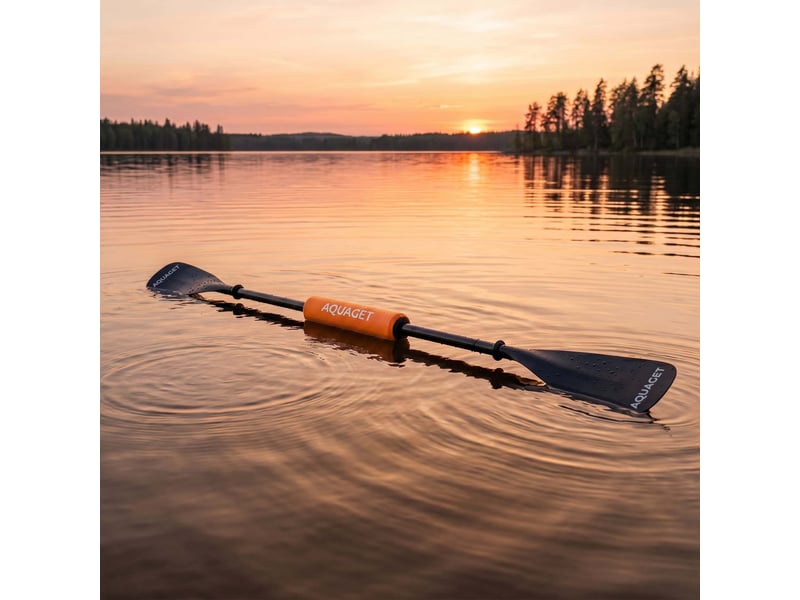  Flotteurs de pagaie aquaget® pour sup et kayak – flotteurs en mousse, 30 cm, orange  - Conforama E