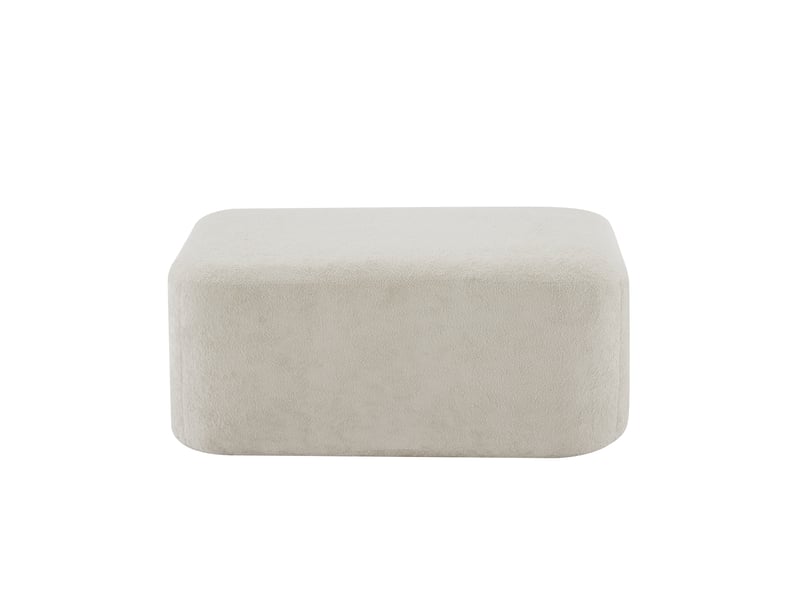  Ottoman velours - beige SF20250068002 - Conforama E