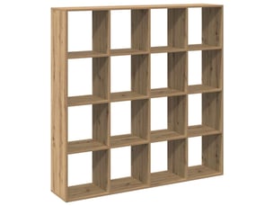 Bibliotheque coloris  bois clair  <strong></strong> <strong></strong> - 137.5 cm x 137.5 cm