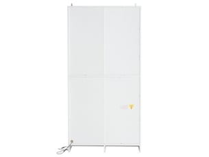 Vitrine coloris blanc 3 étagère(s) DZMDIP  - 80 cmx160 cm