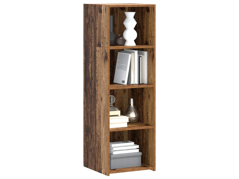 Haut armoire, armoire de rangement bois ancien 40x41x124 cm bois d'ingénierie  - Conforama C