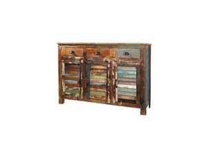 Buffet <strong>MEUBLORAMA</strong> <strong></strong> - 125 cm coloris multicolore