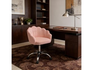 Chaise de bureau <strong>MEULVA</strong> <strong></strong> avec assise réglable en hauteur