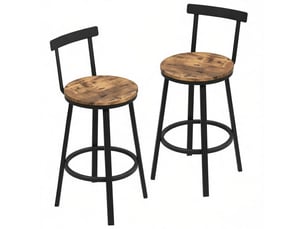 tabouret de bar - bicolore hauteur d'assise 65 cm vendu Par paire