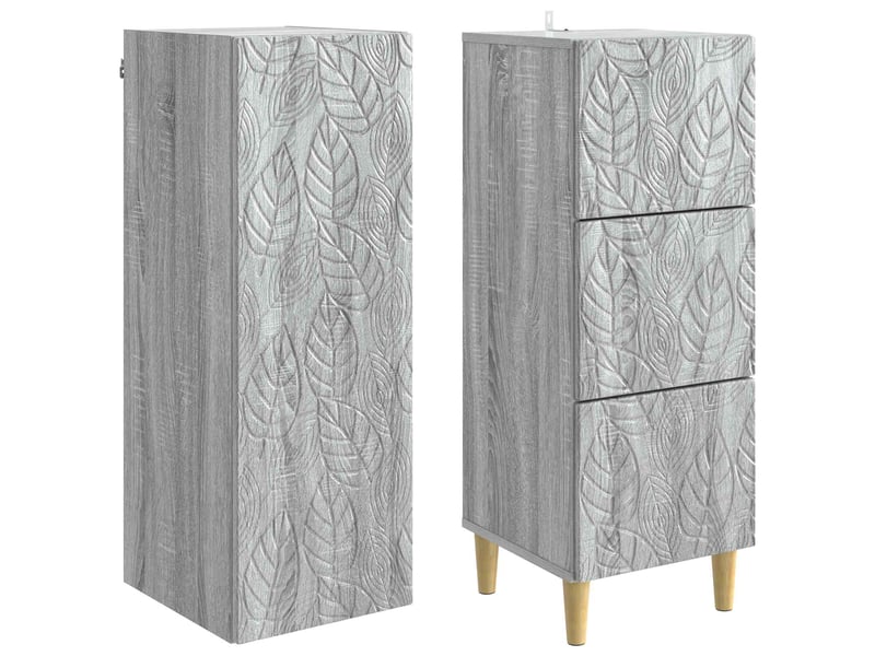  Ensemble de meubles 2 pcs, rangement de salon 33 x 34,5 x 90 cm bois d'ingénierie shl4085  - Conforama D