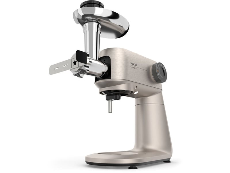  Robot multifonction 1500 w avec cuves inox 5,5 l, blender 1,5 l et hachoir 41024214 - Conforama E