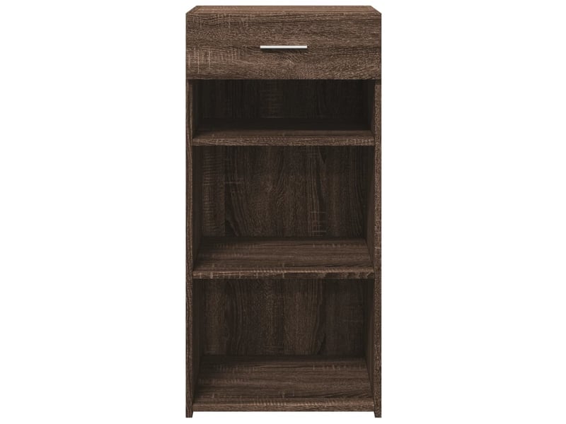  Buffet - bahut - meuble de rangement chêne marron 45x42,5x93 cm bois d'ingénierie  - Conforama D