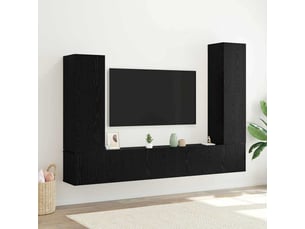 Meuble tv coloris noir 30.5 cm <strong></strong>  <strong></strong>