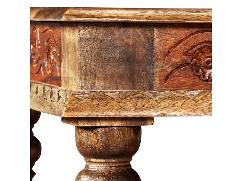  Table basse - table de salon - table à thé bois et de manguier 110x60x38 cm  - Conforama E
