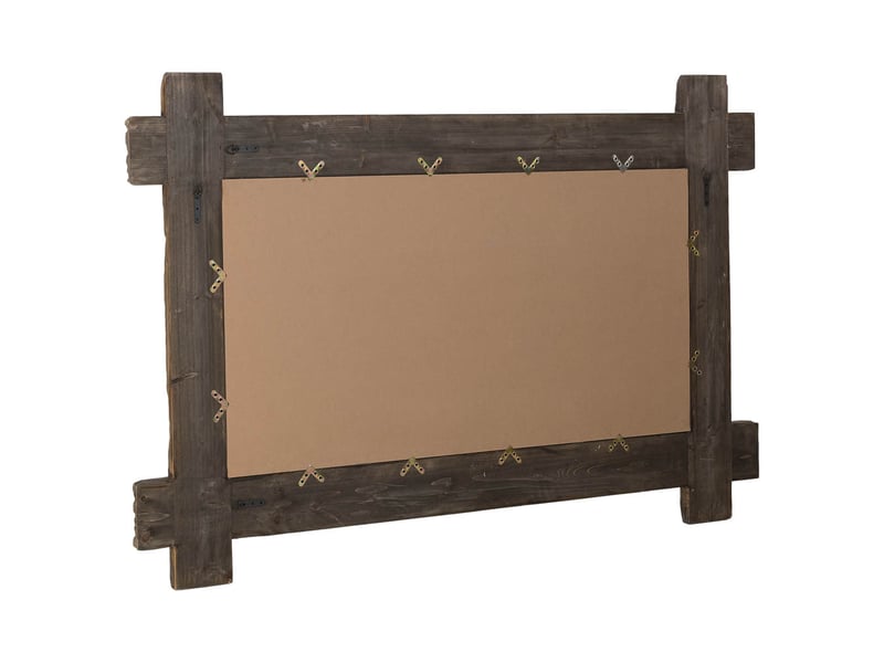  Miroir en bois marron 198x4x120 cm h  - Conforama D
