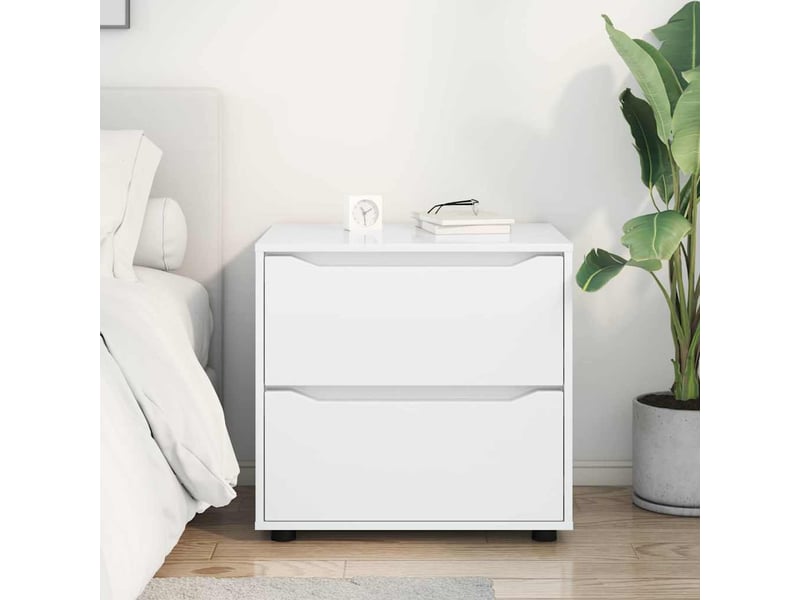  Armoire de rangement, commode de rangement 60 x 48 x 57 cm bois d'ingénierie shl43  - Conforama D