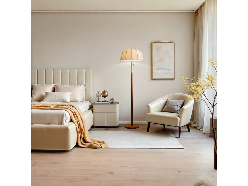  Lampadaire champignon b – éclairage 3 couleurs ASLED-759 - Conforama E