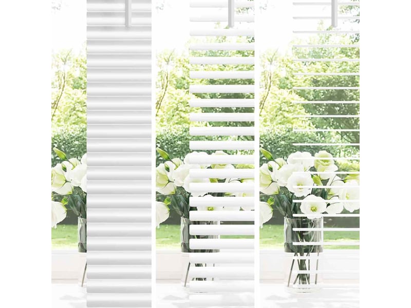  Store vénitien, store de fenêtre blanc 130 x 140 cm 25 mm aluminium cf47705  - Conforama D