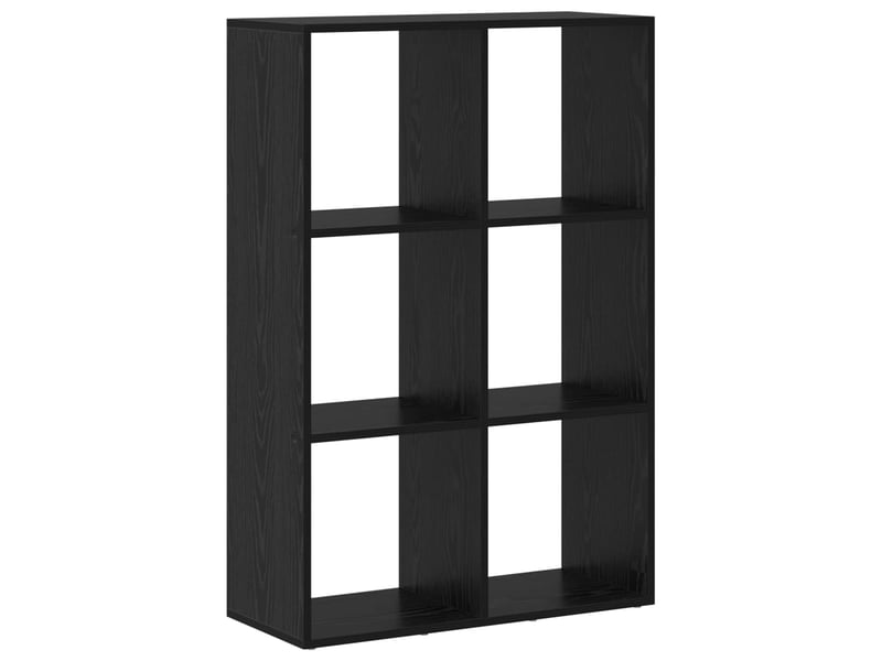 Bibliothèque 6 niveaux, armoire à livres 69,5 x 29 x 103,5 cm bois d'ingénierie - Conforama A
